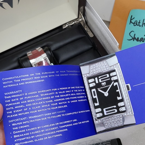 TECHNOMARINE PINK STAR XS LADY DIAMONDS WATCH - Picture 5 of 16